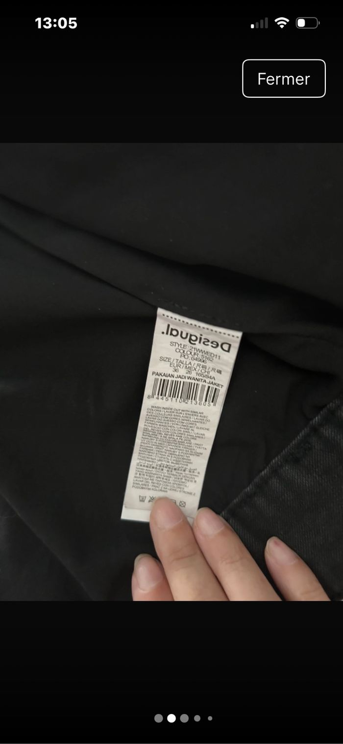 Veste femme desigual - photo numéro 2