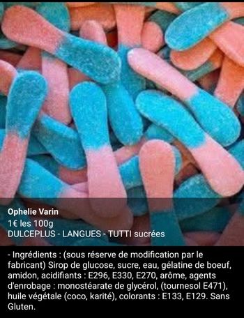 Sachet B.o.n.b.o.n.s 
100g