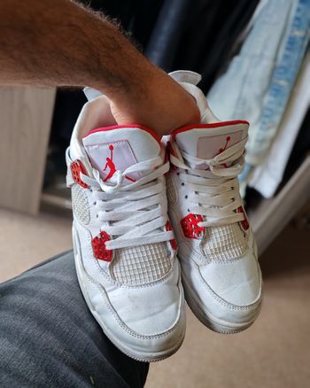 Basket Nike air Jordan 4 blanche
