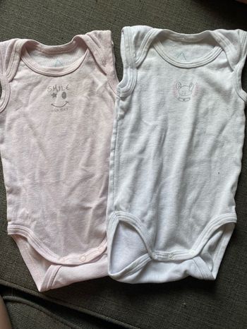 Lot body manche courte 6 mois