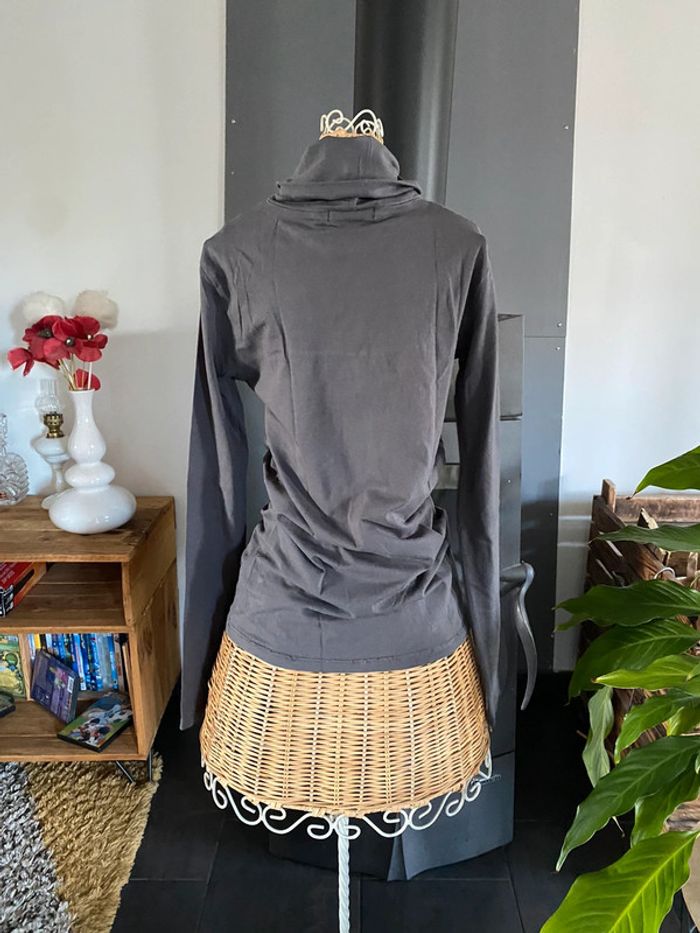 Sous pull col roulé Springfield gris taille S - photo numéro 7