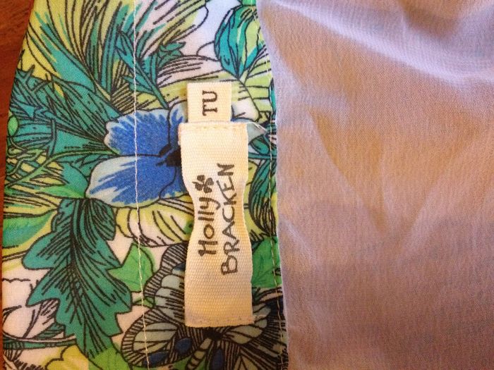 Chemise à motifs florale - sans manches - look féminin - photo numéro 9