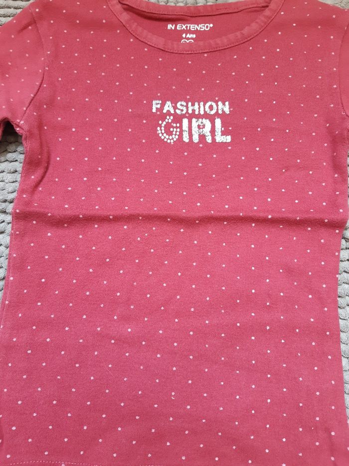 T-shirt ML In extenso 4 ans - photo numéro 2
