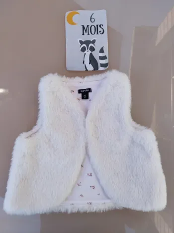 Gilet sans manche 6 mois