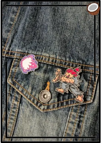 Accessoire mode Pin's jeux vidéo Akuma / Gouki