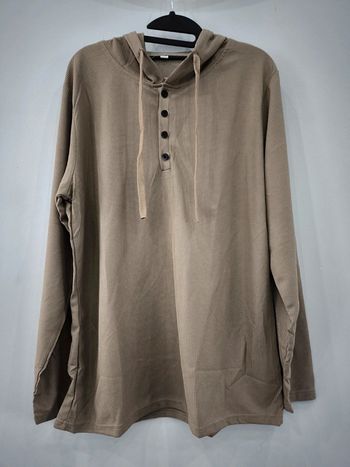 Pull sweat à capuche léger taille L ouku neuf