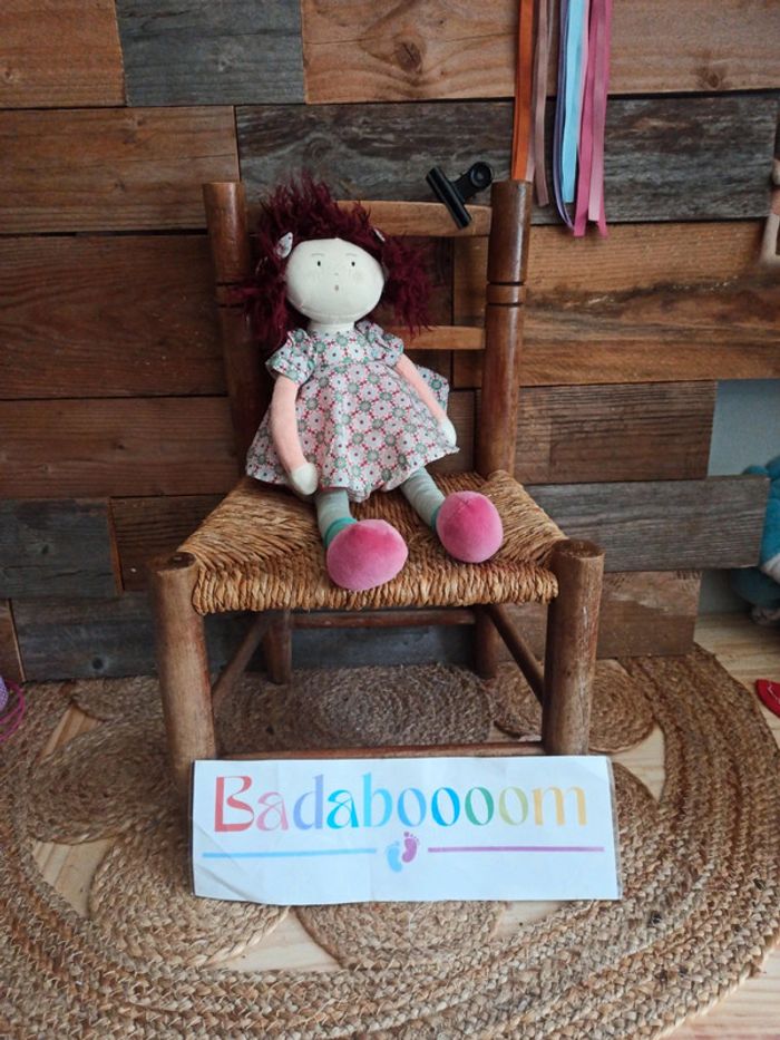 Peluche poupée Jeanne moulin roty tbe