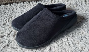 Chaussons noir confort 38-39 mixte neuve
