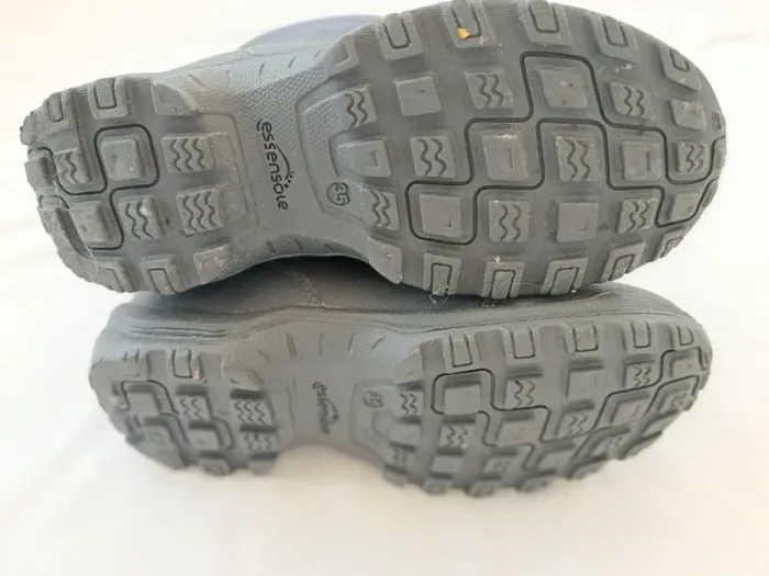 Bottes de neige après-skis gris Oxylane fille taille 35 - photo numéro 4