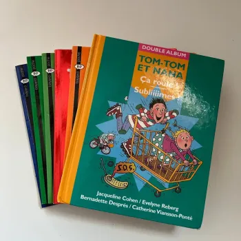 Lot 6 livres tom-tom et nana