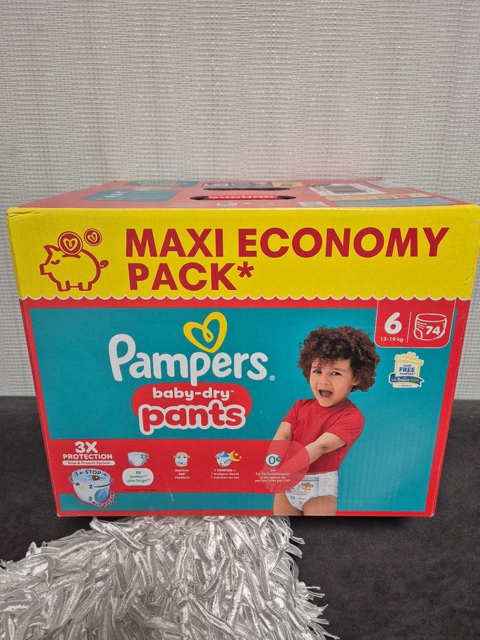 Pampers pants Maxi.pack 74 couches