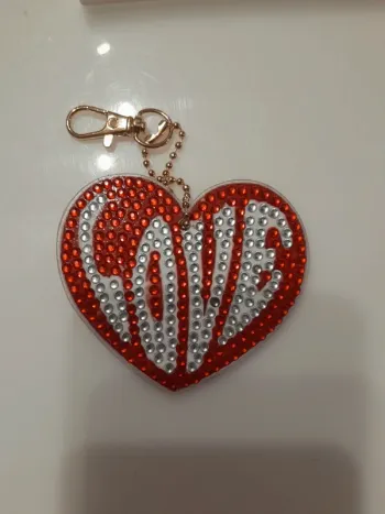 Porte clé coeur