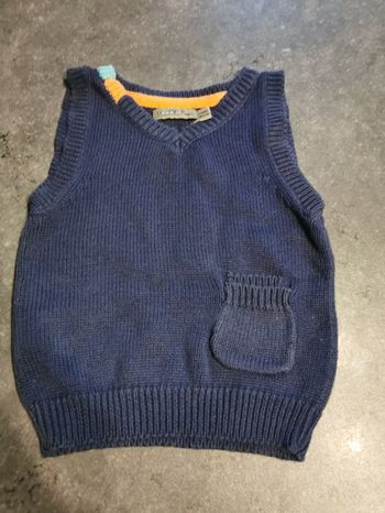 Pull sans manche, 3 mois