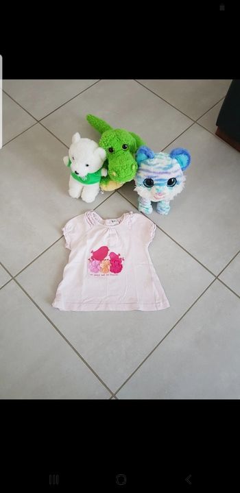 T-shirt pour petite fille