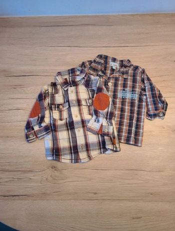 Lot Chemise manches longues 6 mois