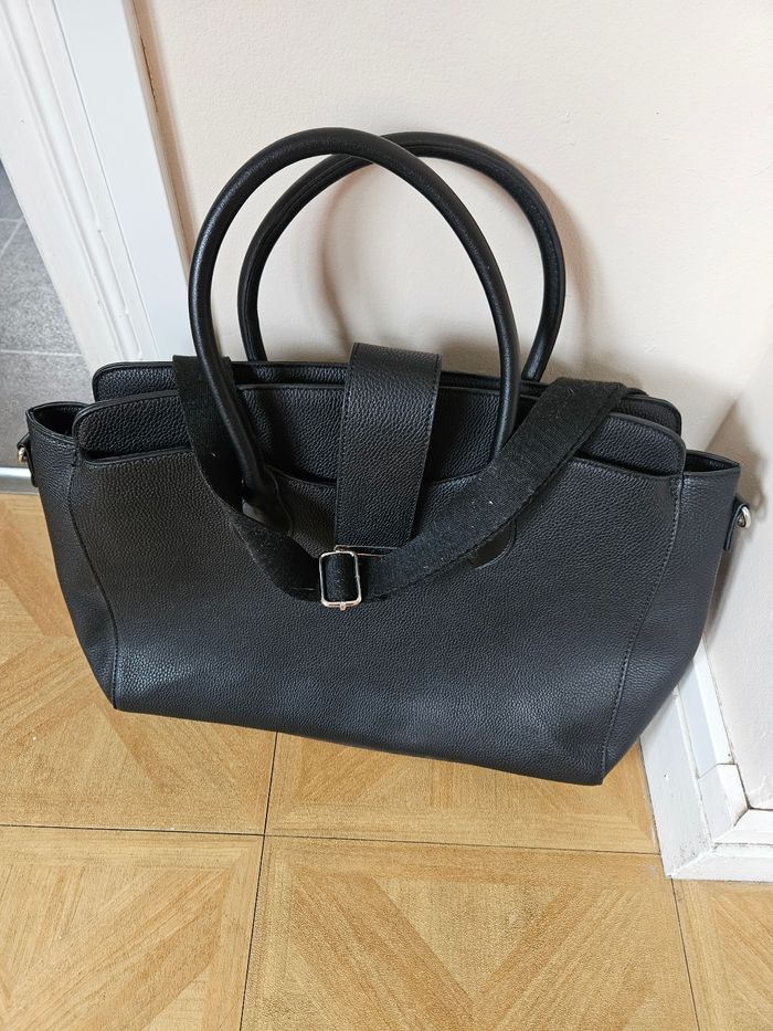 Sac à main bandoulière simili-cuir femme - photo numéro 2