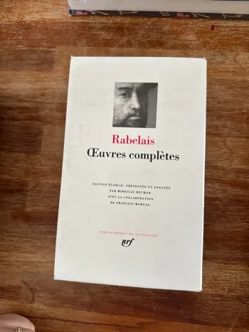 Livre Rabelais, œuvre complète