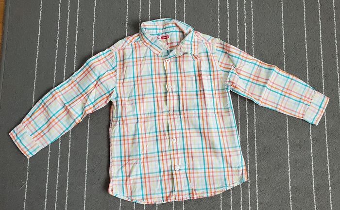 Chemise manches longues 5 ans