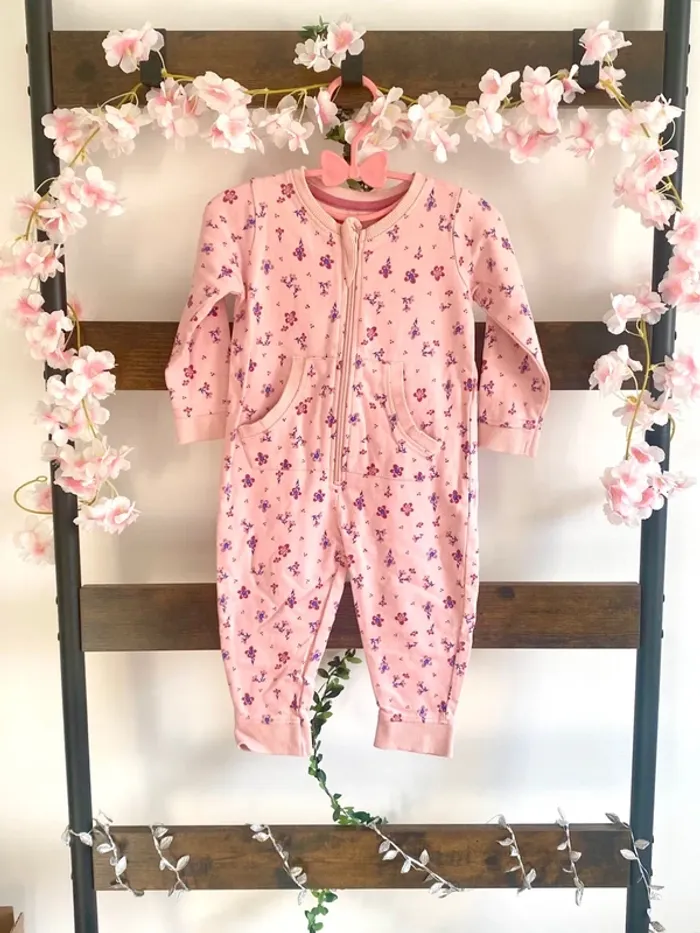 Grenouillère liberty Baby taille 12 mois excellent état