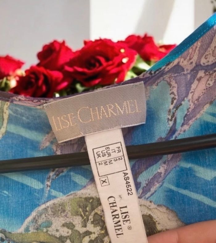 🌹 Caftan / Tunique de Plage Lise Charmel - Imprimé -Taille M🌹 - photo numéro 2