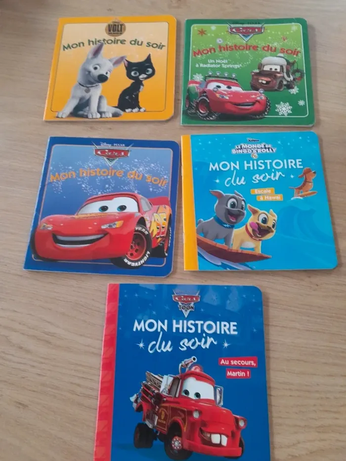 Lot 5 livres " mon histoire du soir"