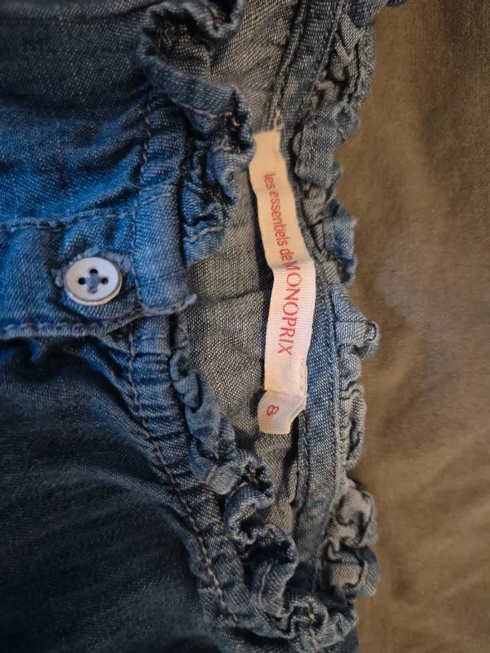 Robe en jean Monoprix 8ans - photo numéro 3