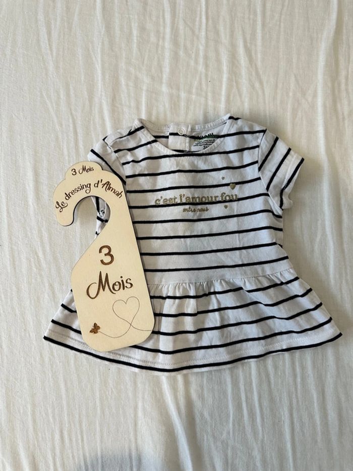 Robe manches courtes