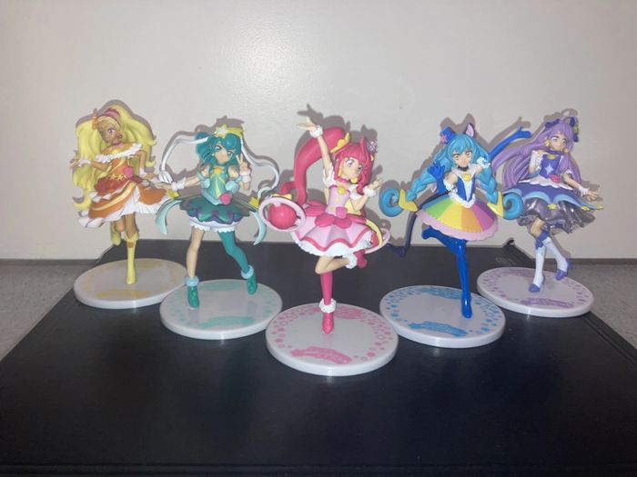 Lot de 5 Figurines Star Twinkle Precure Pretty Cure - Cutie Figure