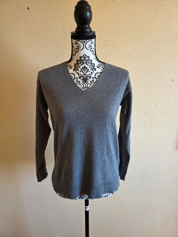 Pull gris femme T : L
