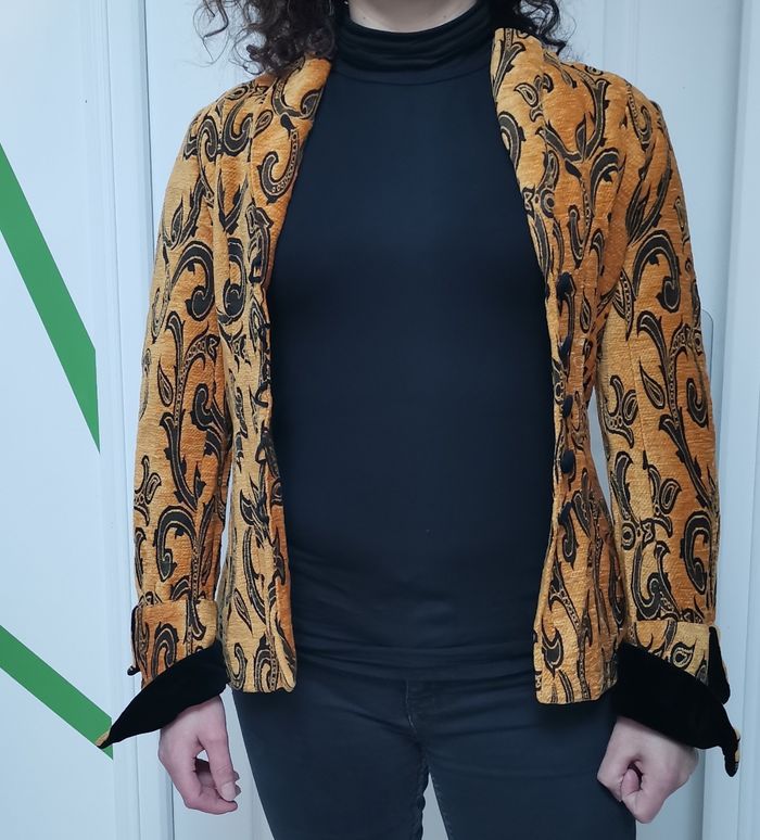 Veste moutarde femme taille36