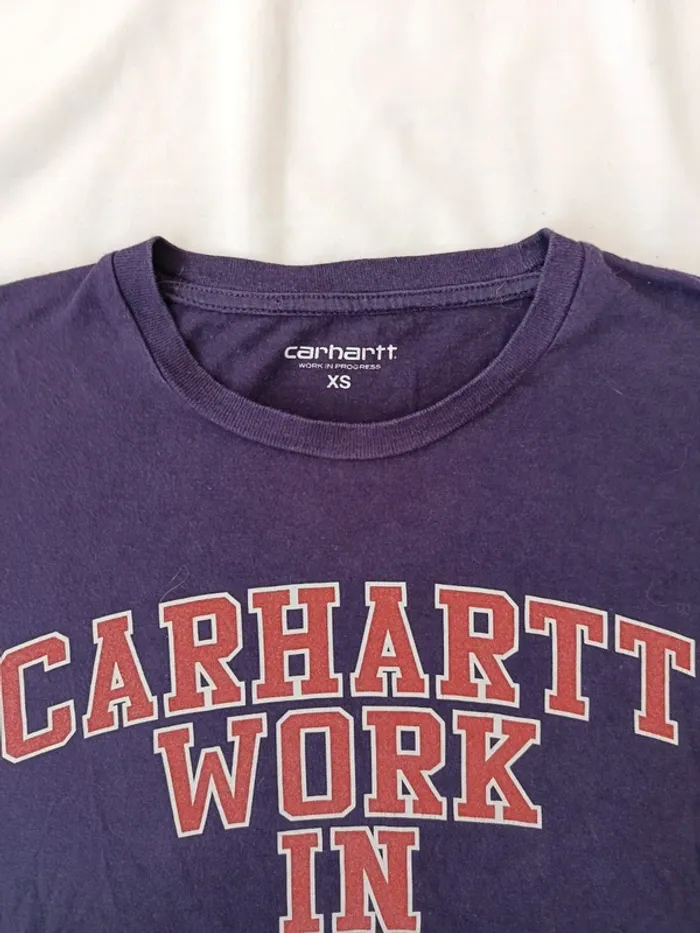 T-shirt manches courtes Carhartt vintage taille XS - photo numéro 2