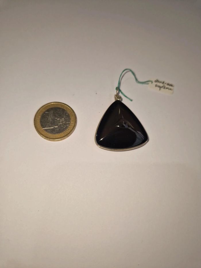 Pendentif obsidienne arc en ciel suprême oeil - photo numéro 4