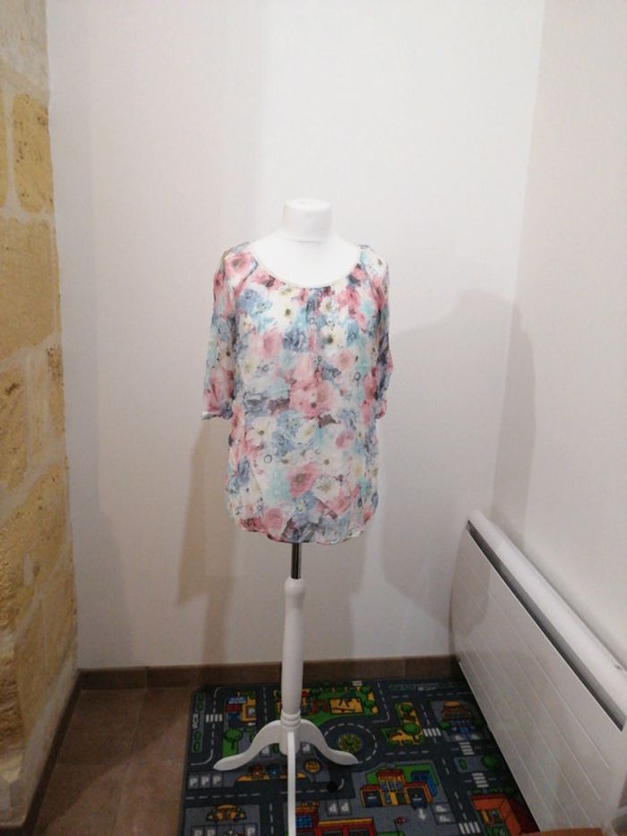 Haut manches 3/4 femme