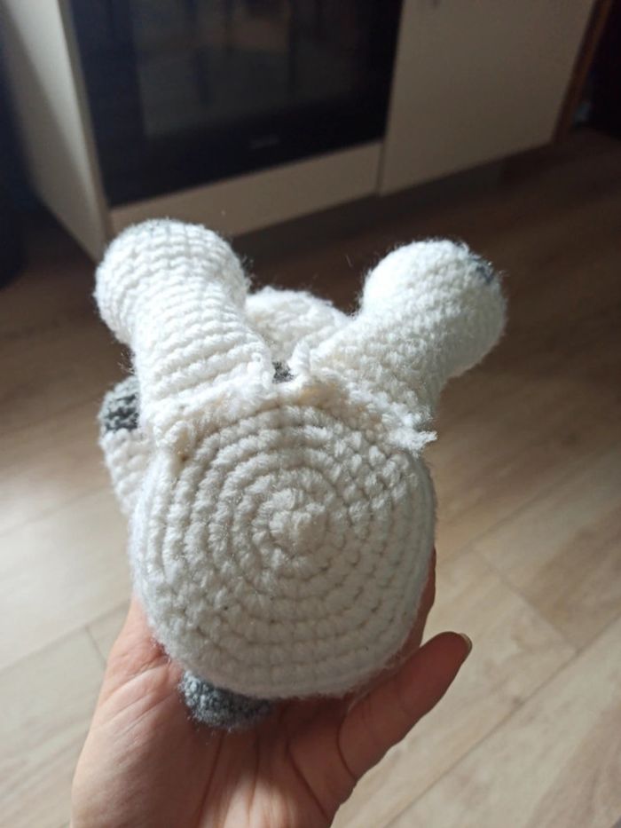 Peluche crochet avec emplacement photo - photo numéro 8