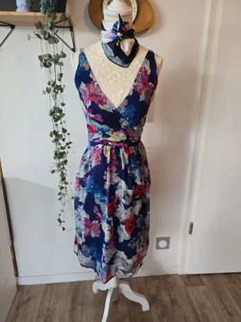 Robe fleurie
