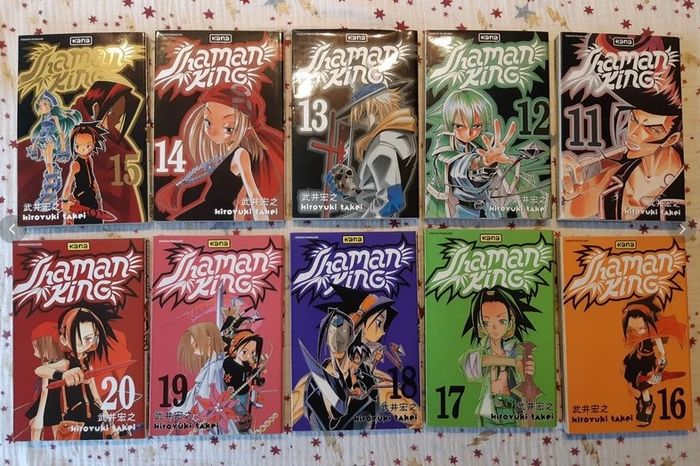 Lot mangas Shaman King tome 1 à 24 1998 - photo numéro 4