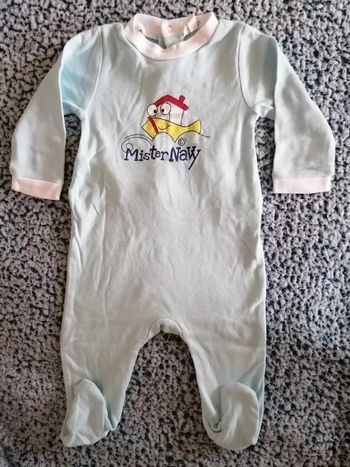 Pyjama fin garçon taille 6 mois