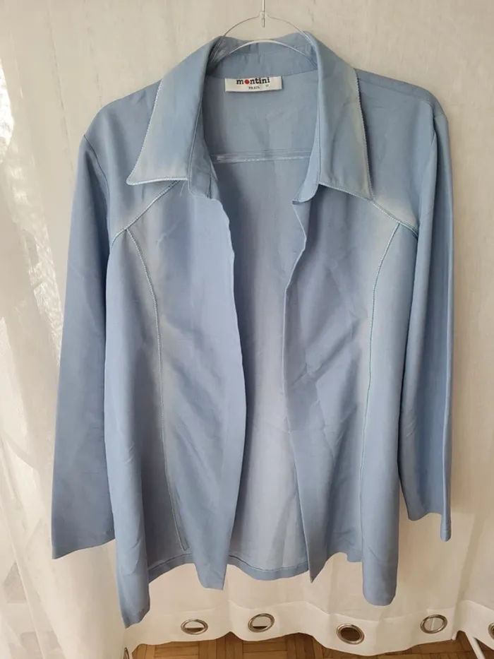 Veste bleue