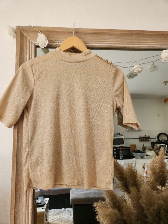 T shirt manches 3/4
