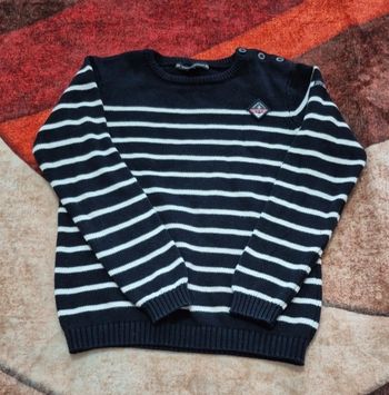 Pull hiver en coton terre de marins
