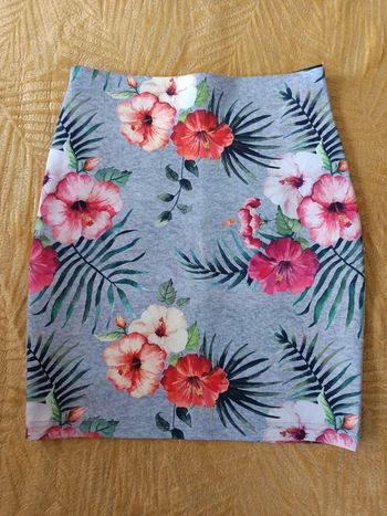 Jupe fleurs