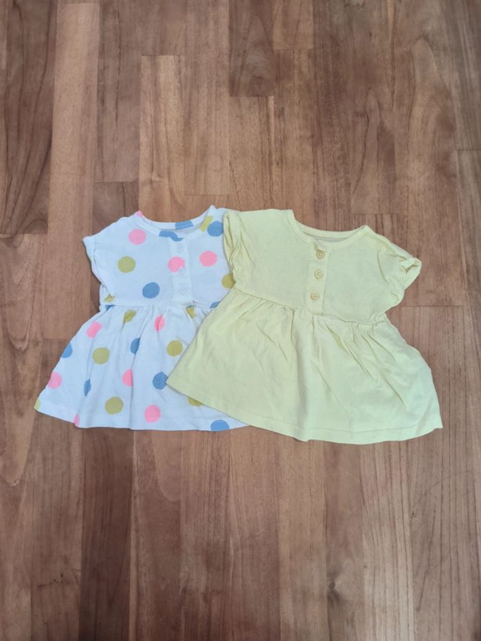 Lot de 2 tuniques 3mois Tex