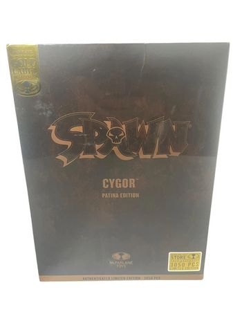 Figurine Spawn Megafig Cygor Patina édition Gold Label 30 cm Limited Édition McFarlane Toys neuf