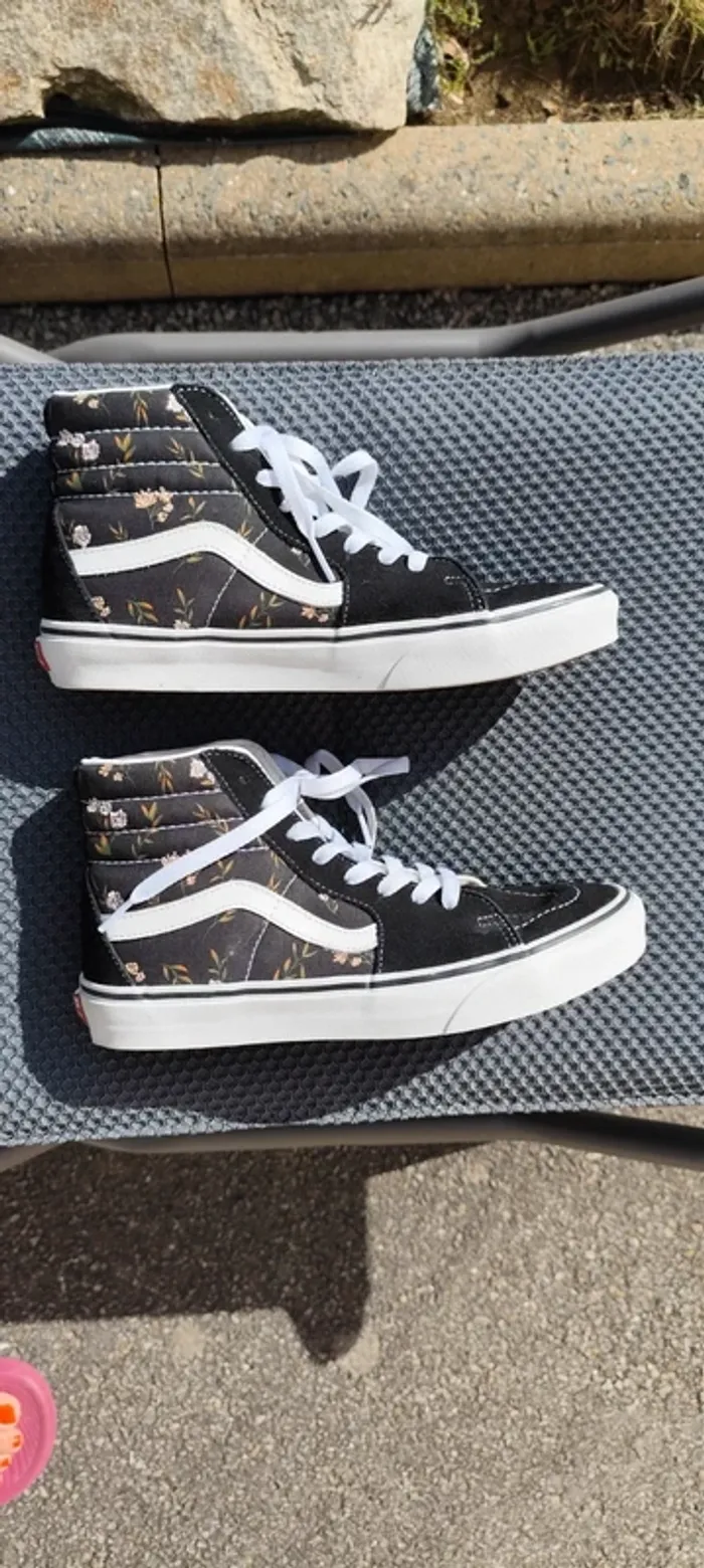 Baskets montantes velours Vans - photo numéro 9
