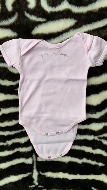 Body manches courtes 12 mois