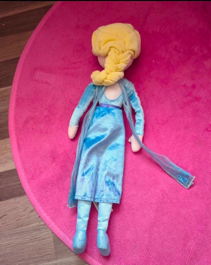 Poupée chiffon la reine des neiges - photo numéro 3