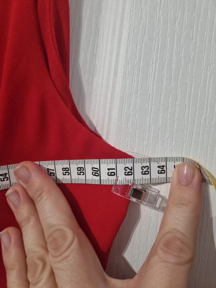 Robe fluide rouge toscane - photo numéro 8
