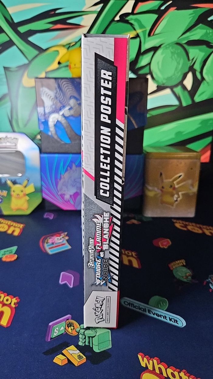 Coffret Collection Poster Unys Pokemon Foudre Noire et Flamme Blanche - EV10.5 - photo numéro 3