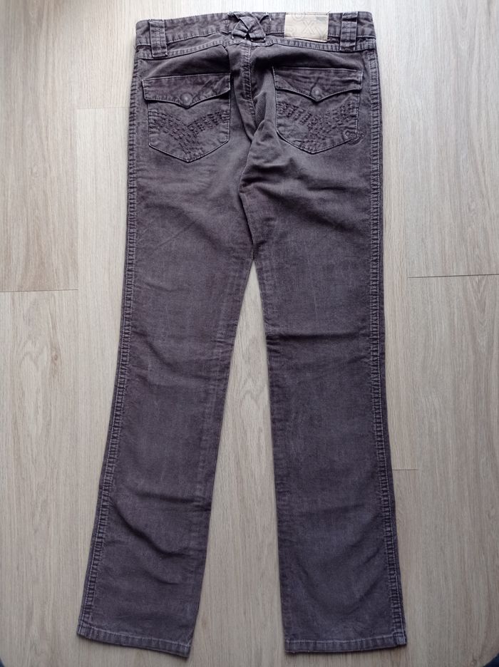 PANTALON VELOURS Marron ROXY Femme. - photo numéro 2