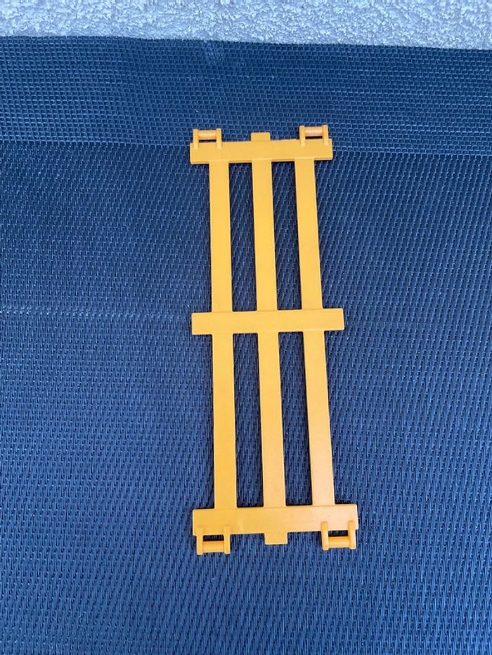 Playmobil barrière clôture jaune foncée ferme 4490 4055 country pièces détachées - photo numéro 3